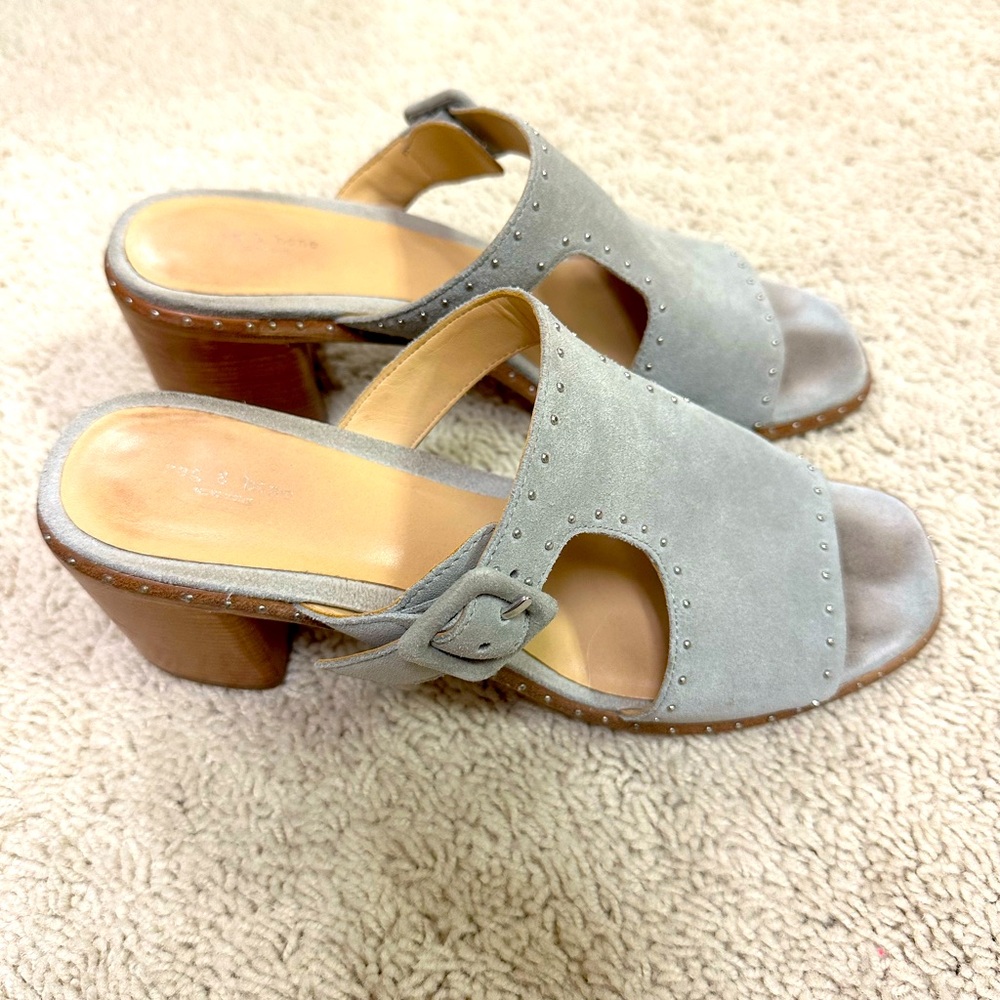 Rag and Bone suede heels, size 38